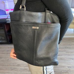 Black Leather Cole Haan bag.